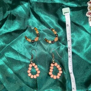 Bohemian beaded earring bundle